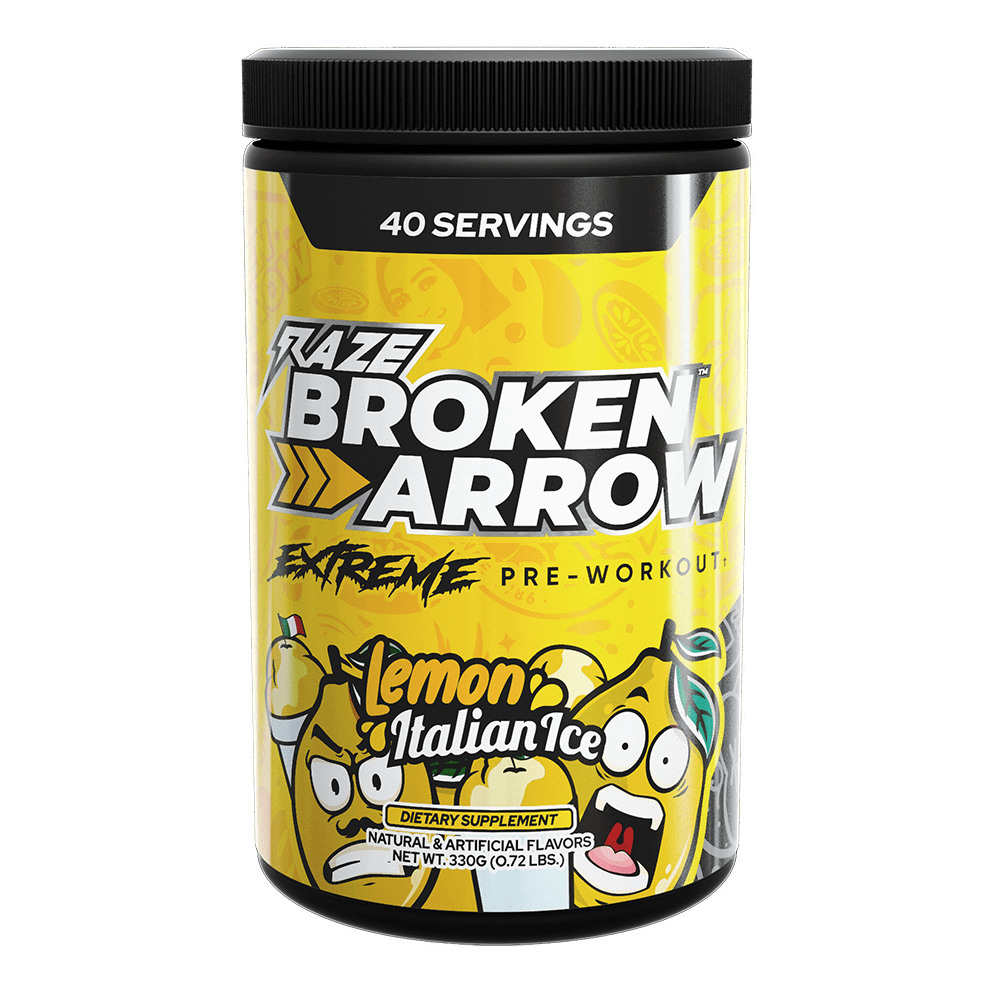 Broken Arrow Pre-Workout Powder, Spiked Punch (320g) with Enbanc Health  Keychain